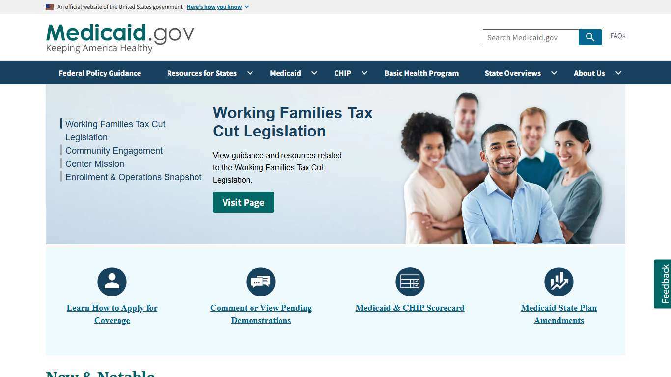 Medicaid.gov: The Official U.S. Government Site for Medicaid and CHIP Services | Medicaid